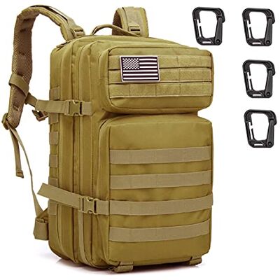 ZEHNHASE Taktischer Rucksack, 45L Trekking Military Molle Rucksack Outdoor Wandern Camping Trekking Jagd Reisen für Damen Herren (Armeegrün) ZEHNHASE Taktischer Rucksack, 45L Trekking Military Molle Rucksack Outdoor Wandern Camping Trekking Jagd Reisen für Damen Herren (Armeegrün)
