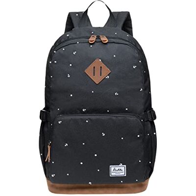 KAUKKO Damen Rucksack Studenten Backpack Laptop College Schulrucksack Reiseeucksack KAUKKO Damen Rucksack Studenten Backpack Laptop College Schulrucksack Reiseeucksack
