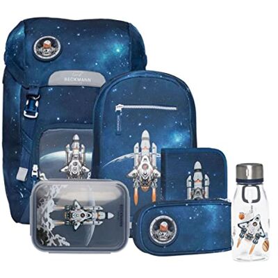 Beckmann Classic Maxi Schulrucksack Set 8tlg. (Space Mission) Beckmann Classic Maxi Schulrucksack Set 8tlg. (Space Mission)