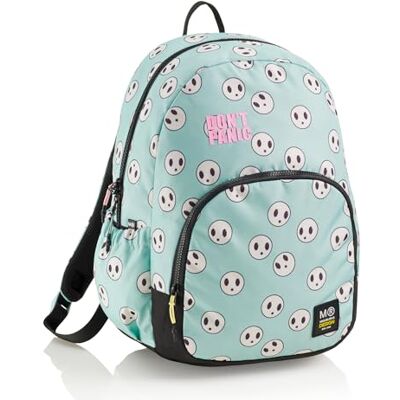 Miquelrius Unisex Kinder Moch. Doppelt Rom Recycle Don't Panic Schulrucksack Miquelrius Unisex Kinder Moch. Doppelt Rom Recycle Don't Panic Schulrucksack