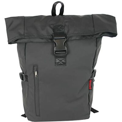 J JONES JENNIFER JONES J.JONES Kurierrucksack, wasserfest großer Fahrradrucksack Daypack mit Laptopfach + Tabletfach, gepolstert Freizeit Fahrrad Alltag Schwarz J JONES JENNIFER JONES J.JONES Kurierrucksack, wasserfest großer Fahrradrucksack Daypack mit Laptopfach + Tabletfach, gepolstert Freizeit Fahrrad Alltag Schwarz