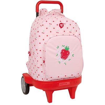 safta GLOWLAB FRUTITAS Großer Rucksack mit Rädern, kompakt, abnehmbar, ideal für Kinder verschiedener Altersgruppen, bequem und vielseitig, Qualität und Widerstandsfähigkeit, 33 x 22 x 45 cm safta GLOWLAB FRUTITAS Großer Rucksack mit Rädern, kompakt, abnehmbar, ideal für Kinder verschiedener Altersgruppen, bequem und vielseitig, Qualität und Widerstandsfähigkeit, 33 x 22 x 45 cm