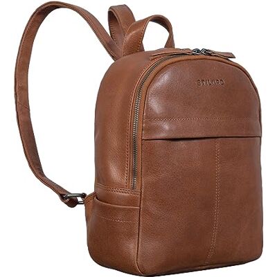 STILORD 'Ajanita' Damen Leder Rucksack Klein Vintage Frauen Daypack City Backpack Elegant Kleiner Lederrucksack Shopping Tagesrucksack Echtleder, Farbe:toretto dunkelbraun STILORD 'Ajanita' Damen Leder Rucksack Klein Vintage Frauen Daypack City Backpack Elegant Kleiner Lederrucksack Shopping Tagesrucksack Echtleder, Farbe:toretto dunkelbraun