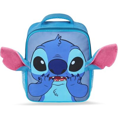 Disney Stitch Rucksack Kinder Schulranzen Kindergarten 9L mit Seitentaschen Kinderrucksack für Schule Vorschule Kita Sport Reise Disney Stitch Rucksack Kinder Schulranzen Kindergarten 9L mit Seitentaschen Kinderrucksack für Schule Vorschule Kita Sport Reise