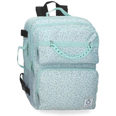 Enso Fleur Kabinen-Laptop-Rucksack Grün 28x40x20 cm Polyester 22,4L Enso Fleur Kabinen-Laptop-Rucksack Grün 28x40x20 cm Polyester 22,4L