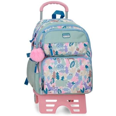 MOVOM Forest Zwei-Fächer Schulrucksack Grün 32x45x19 cm Polyester 27,36L MOVOM Forest Zwei-Fächer Schulrucksack Grün 32x45x19 cm Polyester 27,36L