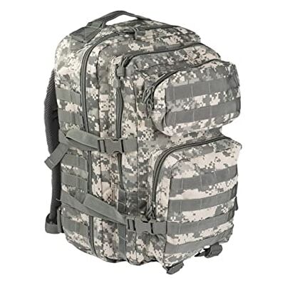 Mil-Tec US Assault Pack Tagesrucksack (36L) • Taktischer Militär Rucksack mit MOLLE-System • Kompakter Bundeswehr Rucksack, Wanderrucksack, Reiserucksack für Outdoor, Camping & Einsatz • AT-Digital, L Mil-Tec US Assault Pack Tagesrucksack (36L) • Taktischer Militär Rucksack mit MOLLE-System • Kompakter Bundeswehr Rucksack, Wanderrucksack, Reiserucksack für Outdoor, Camping & Einsatz • AT-Digital, L