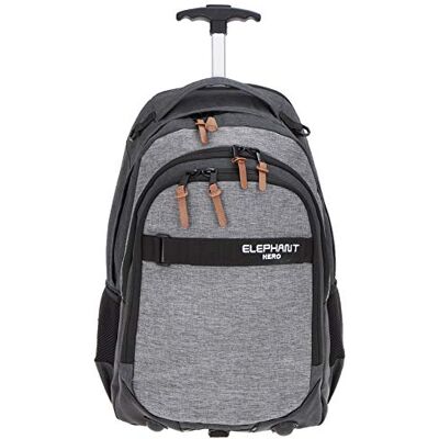 Elephant Schultrolley Rucksack Trolley Jungen 12724 TT Grau-Anthrazit Hero Signature Kinder Schule Schulrucksack mit Rollen Räder Trolly Rucksacktrolley Trolleyrucksack Grau Elephant Schultrolley Rucksack Trolley Jungen 12724 TT Grau-Anthrazit Hero Signature Kinder Schule Schulrucksack mit Rollen Räder Trolly Rucksacktrolley Trolleyrucksack Grau