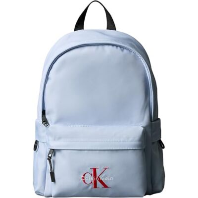 Calvin Kinder Unisex Rucksack Solid Monologo mit Außentasche, Blau (Kentucky Blue), Einheitsgröße Calvin Kinder Unisex Rucksack Solid Monologo mit Außentasche, Blau (Kentucky Blue), Einheitsgröße