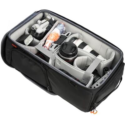 TARION Kamera Einsatztasche Gepolsterte Innentasche mit Abnehmbare Decke TARION Kamera Einsatztasche Gepolsterte Innentasche mit Abnehmbare Decke