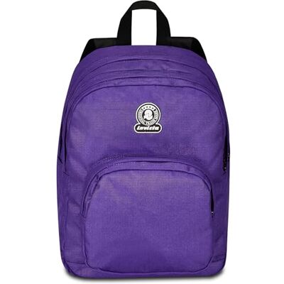 Invicta Benin M Solid Schuranzen, Doppel-Rucksack, Tagesrucksack, Daypack, mit gepolstertem Innenfach, Seitentaschen für Trinkflasche und Laptop-Fach, Schule & Reisen, Mädchen, Jungen, Schüler violett Invicta Benin M Solid Schuranzen, Doppel-Rucksack, Tagesrucksack, Daypack, mit gepolstertem Innenfach, Seitentaschen für Trinkflasche und Laptop-Fach, Schule & Reisen, Mädchen, Jungen, Schüler violett