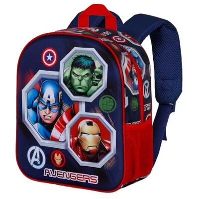 KARACTERMANIA Marvel The Avengers Assemble-Elite 3D Rucksack, Mehrfarbig, 25 x 30 cm, Kapazität 7 L KARACTERMANIA Marvel The Avengers Assemble-Elite 3D Rucksack, Mehrfarbig, 25 x 30 cm, Kapazität 7 L