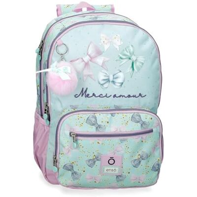 Enso Merci Amour Rucksack - Türkis, Elegant, Funktionell - Rucksack Enso Merci Amour Rucksack - Türkis, Elegant, Funktionell - Rucksack