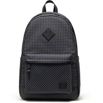 Herschel Heritage™ Rucksack, Grid Black/Schwarz Herschel Heritage™ Rucksack, Grid Black/Schwarz