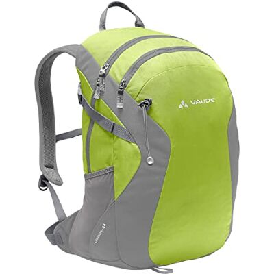 VAUDE Wanderrucksack Grimming Grün 24 l, wasserdichter Rucksack Damen & Herren, leichter Trekkingrucksack mit Rückenbelüftung, praktisches Laptopfach VAUDE Wanderrucksack Grimming Grün 24 l, wasserdichter Rucksack Damen & Herren, leichter Trekkingrucksack mit Rückenbelüftung, praktisches Laptopfach