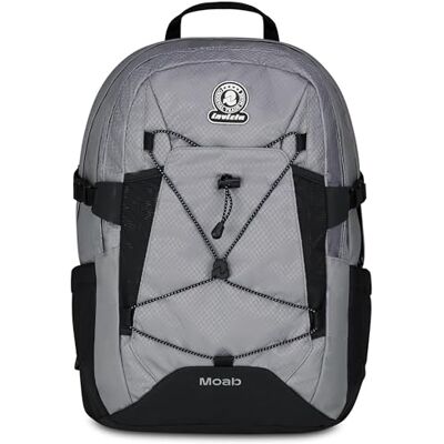 Invicta Schulranzen Moab, Rucksack mit Kompressionsriemen und Laptopfach bis 15,6 Zoll, Brustgurt, Trinkflaschenfach, Tagesrucksack, Handgepäck, Businessrucksack Invicta Schulranzen Moab, Rucksack mit Kompressionsriemen und Laptopfach bis 15,6 Zoll, Brustgurt, Trinkflaschenfach, Tagesrucksack, Handgepäck, Businessrucksack