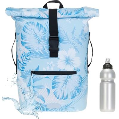Elephant Rucksack Time Bag Damen A4 Plane 12818 Blue Flower 3 + f Herren Kurierrucksack Roll-Top Fahrradrucksack Sport Fitness 23 Liter Freizeit Brustgurt Fahrrad Kurier Laptopfach Elephant Rucksack Time Bag Damen A4 Plane 12818 Blue Flower 3 + f Herren Kurierrucksack Roll-Top Fahrradrucksack Sport Fitness 23 Liter Freizeit Brustgurt Fahrrad Kurier Laptopfach