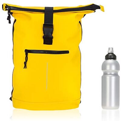 New Rebels Mart Time Bag Kurierrucksack Plane 51.1135 07 Gelb +f Fahrradrucksack Rucksack wasserabweisend Laptopfach Sport Freizeit Fitness Reise Wertfach Roll-Top + Trinkflasche New Rebels Mart Time Bag Kurierrucksack Plane 51.1135 07 Gelb +f Fahrradrucksack Rucksack wasserabweisend Laptopfach Sport Freizeit Fitness Reise Wertfach Roll-Top + Trinkflasche