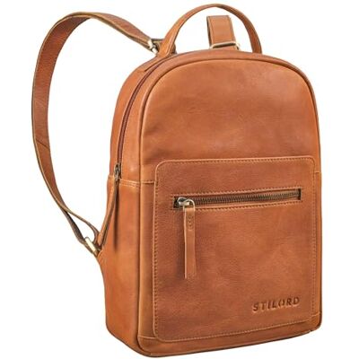 STILORD Luisa Kleiner Lederrucksack Damen Echt-Leder Rucksack Frauen Cityrucksack Leder Damenrucksack Modern Tagesrucksack Klein mit vielen Fächern für Alltag & Freizeit Farbe:Texas braun STILORD Luisa Kleiner Lederrucksack Damen Echt-Leder Rucksack Frauen Cityrucksack Leder Damenrucksack Modern Tagesrucksack Klein mit vielen Fächern für Alltag & Freizeit Farbe:Texas braun