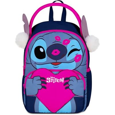 Seven Lilo & Stich Kinderrucksack, Mini-Rucksack für Kinder, ab 3 Jahren, Kindertasche für Kita und Kindergarten, Krippenrucksack, violett-blau, Geschenkidee Mädchen und Jungen Seven Lilo & Stich Kinderrucksack, Mini-Rucksack für Kinder, ab 3 Jahren, Kindertasche für Kita und Kindergarten, Krippenrucksack, violett-blau, Geschenkidee Mädchen und Jungen