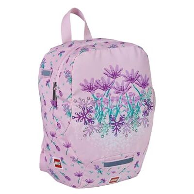 SKANDO BAGS LEGO® Flowers Kindergartenrucksack Mädchen Flowers – Leichter Wanderrucksack Kinder mit Brustgurt & Reflektoren, Kinderrucksack 10 L, 24 x 32,5 x 13 cm SKANDO BAGS LEGO® Flowers Kindergartenrucksack Mädchen Flowers – Leichter Wanderrucksack Kinder mit Brustgurt & Reflektoren, Kinderrucksack 10 L, 24 x 32,5 x 13 cm