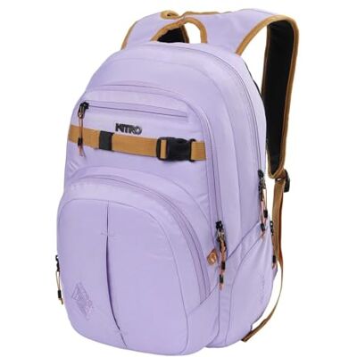 NITRO Rucksack Freizeitrucksack mit Laptopfach Daypacker Collection Chase Backpack 35L Lavender flieder NITRO Rucksack Freizeitrucksack mit Laptopfach Daypacker Collection Chase Backpack 35L Lavender flieder