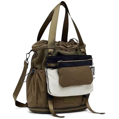 Desigual Freizeitrucksack Rucksack Basic Modular Discover Backpack Khaki Desigual Freizeitrucksack Rucksack Basic Modular Discover Backpack Khaki