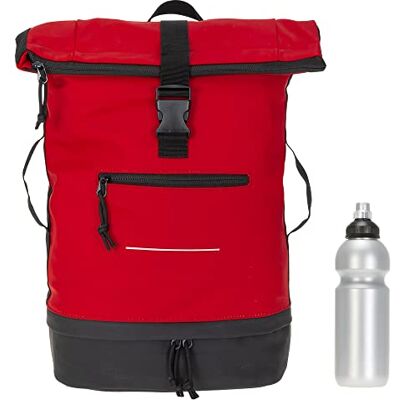 Elephant Kurier Rucksack Plane Time Bag COMP 12823 Bi Color Rot-Schwarz +f Fahrradrucksack Kurierrucksack Roll Top Bodenfach DIN A4 mit Laptopfach Elephant Kurier Rucksack Plane Time Bag COMP 12823 Bi Color Rot-Schwarz +f Fahrradrucksack Kurierrucksack Roll Top Bodenfach DIN A4 mit Laptopfach