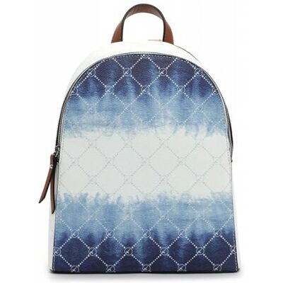 Tamaris Anastasia Batic City Backpack M White/Blue Tamaris Anastasia Batic City Backpack M White/Blue