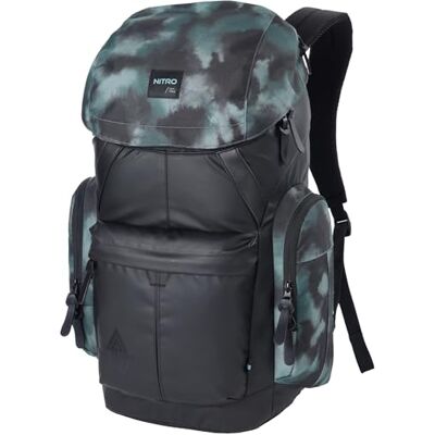 NITRO Rucksack Freizeitrucksack mit Laptopfach Daypacker Two Backpack 32L Reef Break schwarz NITRO Rucksack Freizeitrucksack mit Laptopfach Daypacker Two Backpack 32L Reef Break schwarz