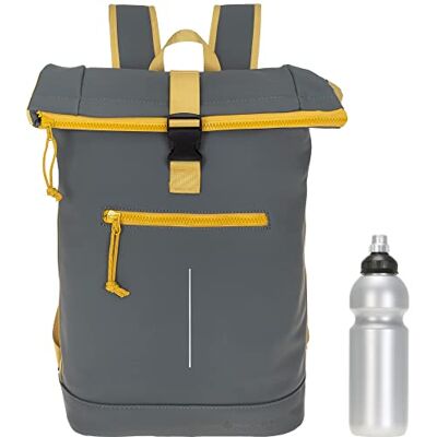 New Rebels Rucksack Plane TIM Bag Kurierrucksack Roll-up Fahrradrucksack Sport Fitness + Flasche bagboom New Rebels Rucksack Plane TIM Bag Kurierrucksack Roll-up Fahrradrucksack Sport Fitness + Flasche bagboom