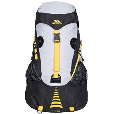 Trespass Wasserdichter Rucksack Inverary mit Eingebauter Regenhülle, Black, One Size, UAACBAH10009_BLKEACH Trespass Wasserdichter Rucksack Inverary mit Eingebauter Regenhülle, Black, One Size, UAACBAH10009_BLKEACH