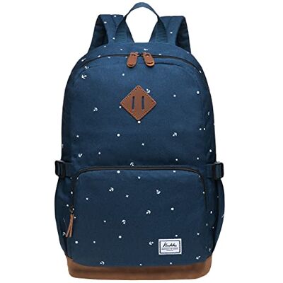 KAUKKO Damen Rucksack Studenten Backpack Laptop College Schulrucksack Reiseeucksack KAUKKO Damen Rucksack Studenten Backpack Laptop College Schulrucksack Reiseeucksack