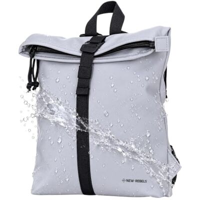 New Rebels Rucksack Damen Tim Fashion small Tasche Plane + Schlüsseletui (Los Angeles 51.1339 92 reflect grau) New Rebels Rucksack Damen Tim Fashion small Tasche Plane + Schlüsseletui (Los Angeles 51.1339 92 reflect grau)