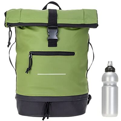 Elephant Kurier Rucksack Plane Time Bag COMP 12823 Bi Color Oliv-Schwarz +f Fahrradrucksack Kurierrucksack Roll Top Bodenfach DIN A4 mit Laptopfach Elephant Kurier Rucksack Plane Time Bag COMP 12823 Bi Color Oliv-Schwarz +f Fahrradrucksack Kurierrucksack Roll Top Bodenfach DIN A4 mit Laptopfach