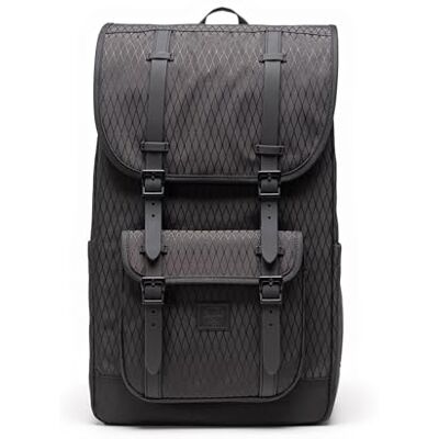 Herschel Little America™ Mid Backpack, Black Diamond/Black Herschel Little America™ Mid Backpack, Black Diamond/Black