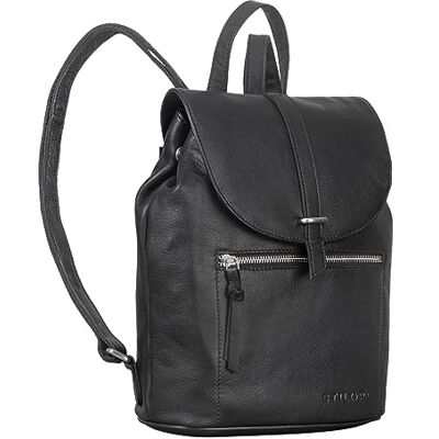 STILORD Zea Cityrucksack Damen Klein Echtleder Daypack Lederrucksack Frauen Rucksack Vintage Backpack Modern Ledertasche Elegant Tagesrucksack Farbe:schwarz STILORD Zea Cityrucksack Damen Klein Echtleder Daypack Lederrucksack Frauen Rucksack Vintage Backpack Modern Ledertasche Elegant Tagesrucksack Farbe:schwarz