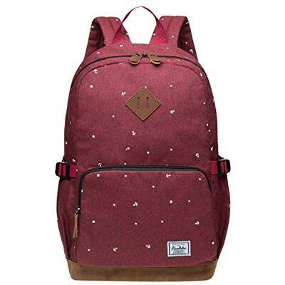 KAUKKO Damen Rucksack Studenten Backpack Laptop College Schulrucksack Reiseeucksack KAUKKO Damen Rucksack Studenten Backpack Laptop College Schulrucksack Reiseeucksack