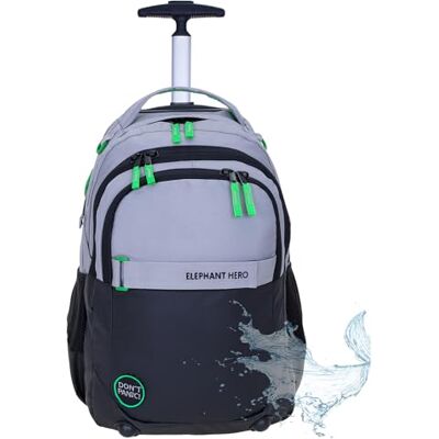 Elephant Schultrolley Rucksack Trolley Mädchen 13048 CB Grau Grün Hero Signature Kinder Schule Schulrucksack mit Rollen Räder Trolly Rucksacktrolley Trolleyrucksack Auswahl Elephant Schultrolley Rucksack Trolley Mädchen 13048 CB Grau Grün Hero Signature Kinder Schule Schulrucksack mit Rollen Räder Trolly Rucksacktrolley Trolleyrucksack Auswahl