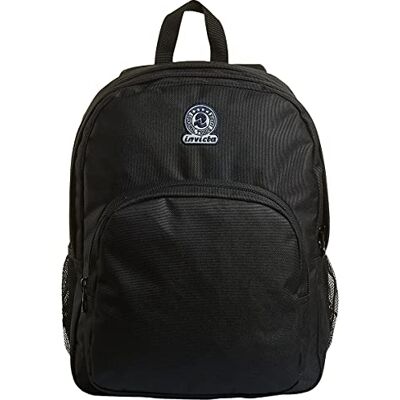 Invicta Benin M Solid Schuranzen, Doppel-Rucksack, Tagesrucksack, Daypack, mit gepolstertem Innenfach, Seitentaschen für Trinkflasche und Laptop-Fach, Schule & Reisen, Mädchen, Jungen, schwarz Invicta Benin M Solid Schuranzen, Doppel-Rucksack, Tagesrucksack, Daypack, mit gepolstertem Innenfach, Seitentaschen für Trinkflasche und Laptop-Fach, Schule & Reisen, Mädchen, Jungen, schwarz