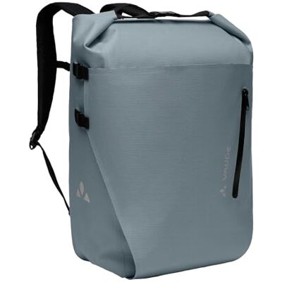 VAUDE 2in1 Fahrrad Hinterradtasche und Rucksack Proof Transformer 26 Liter, wasserdicht, Made in Germany, heron, Einheitsgröße VAUDE 2in1 Fahrrad Hinterradtasche und Rucksack Proof Transformer 26 Liter, wasserdicht, Made in Germany, heron, Einheitsgröße