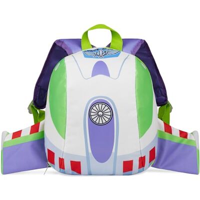 Disney Toy Story Rucksack Kinder mit 3D Flügeln Kinderrucksack für Kita Vorschule Reisen Freizeit Buzz Lightyear Geschenk für Jungs und Mädchen Disney Toy Story Rucksack Kinder mit 3D Flügeln Kinderrucksack für Kita Vorschule Reisen Freizeit Buzz Lightyear Geschenk für Jungs und Mädchen