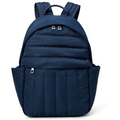 Amazon Damen Kleiner gesteppter Rucksack, Marineblau, Einheitsgröße Amazon Damen Kleiner gesteppter Rucksack, Marineblau, Einheitsgröße
