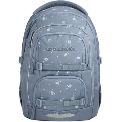 Coocazoo PORTER Schulrucksack „Bloomy Daisy”, hellgrau, ergonomischer & anpassbarer Tornister, höhen- & größenverstellbar, mit Brustgurt & Hüftgurt, ab der 3. Klasse Coocazoo PORTER Schulrucksack „Bloomy Daisy”, hellgrau, ergonomischer & anpassbarer Tornister, höhen- & größenverstellbar, mit Brustgurt & Hüftgurt, ab der 3. Klasse