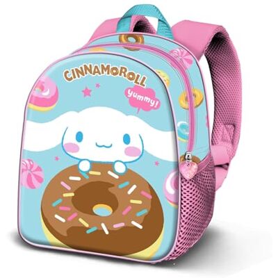 KARACTERMANIA HELLO KITTY Cinnamoroll Yummy-Elite 3D Rucksack, Blau, 25 x 30 cm, Kapazität 7 L KARACTERMANIA HELLO KITTY Cinnamoroll Yummy-Elite 3D Rucksack, Blau, 25 x 30 cm, Kapazität 7 L