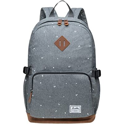 KAUKKO Damen Rucksack Studenten Backpack Laptop College Schulrucksack Reiseeucksack KAUKKO Damen Rucksack Studenten Backpack Laptop College Schulrucksack Reiseeucksack