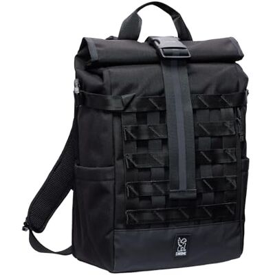 Chrome Industries Barrage Roll-Top-Rucksack, 18 l, wasserabweisend, für Arbeit, Schule, Reisen, mit Laptop-Tasche Chrome Industries Barrage Roll-Top-Rucksack, 18 l, wasserabweisend, für Arbeit, Schule, Reisen, mit Laptop-Tasche
