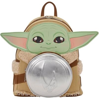 Loungefly LF April 2026 Generic Item21 Collectible Star Wars The Mandalorian Grogu Mini-Rucksack Tasche Loungefly LF April 2026 Generic Item21 Collectible Star Wars The Mandalorian Grogu Mini-Rucksack Tasche