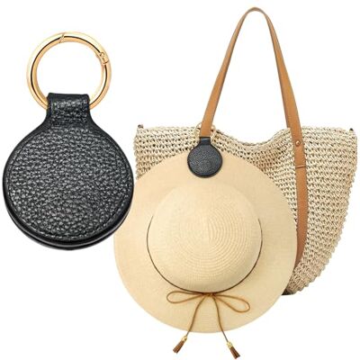 Niveaya Hutclip für Reisen – Reisezubehör für Frauen, magnetischer Hutclip für Handtasche, Gepäck, Taschen, Rucksack und mehr., Schwarz Niveaya Hutclip für Reisen – Reisezubehör für Frauen, magnetischer Hutclip für Handtasche, Gepäck, Taschen, Rucksack und mehr., Schwarz