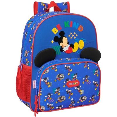 safta Mickey Mouse Today Schulrucksack für Kinder, anpassbar an Kinderwagen, ideal für Kinder im Schulalter, bequem und vielseitig, Qualität und Widerstandsfähigkeit, 32 x 12 x 38 cm safta Mickey Mouse Today Schulrucksack für Kinder, anpassbar an Kinderwagen, ideal für Kinder im Schulalter, bequem und vielseitig, Qualität und Widerstandsfähigkeit, 32 x 12 x 38 cm